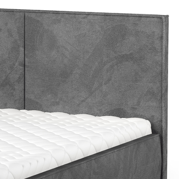 Posteľ s roštom ICOL grafitová, 160x200 cm 5