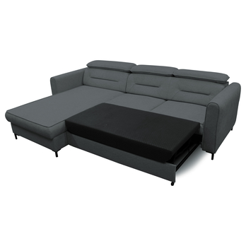 Sedacia súprava ICON ľavá, tmavosivá 2