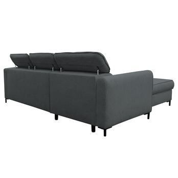 Sedacia súprava ICON ľavá, tmavosivá 5