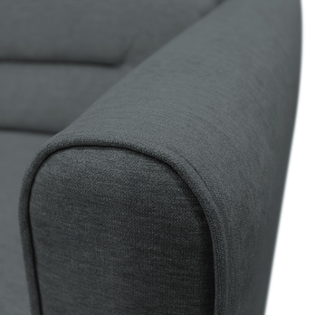 Sedacia súprava ICON ľavá, tmavosivá 7