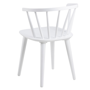 Jedálenská stolička IDA biela 4