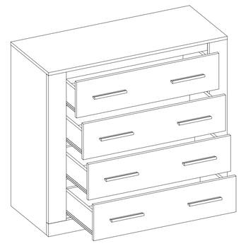 Komoda IDEA 10 dub sanremo 2