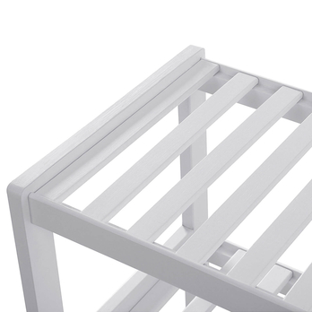 Polica na topánky IDEAL biela 4