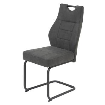 Jedálenská zostava IDZI dub artisan/antracitová 5