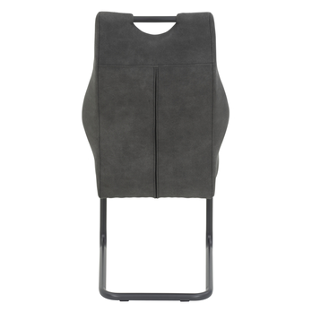 Jedálenská zostava IDZI dub artisan/antracitová 7