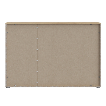 Komoda IKOLI 3 biela/dub artisan 5