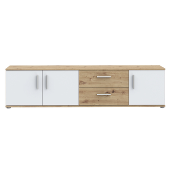 TV komoda IKOLI L biela/dub artisan 3