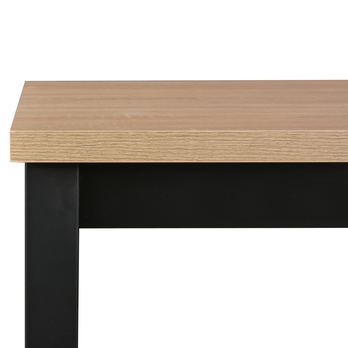 Jedálenský stôl IKOZ 3 dub artisan/čierna, šírka 120 cm 2