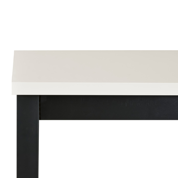 Jedálenský stôl IKOZ 3 kašmírová/čierna, šírka 120 cm 2