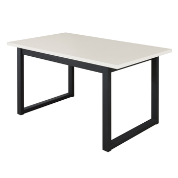 Jedálenský stôl IKOZ 3 kašmírová/čierna, šírka 140 cm 1