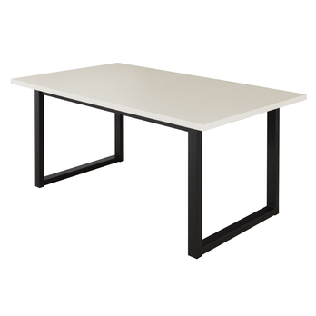 Jedálenský stôl IKOZ 3 kašmírová/čierna, šírka 160 cm 1