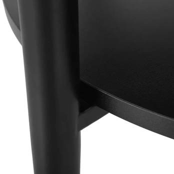 Konferenčný stolík ILLO dub/čierna 2