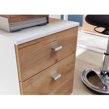 Kontajner ILON biela/dub navarra 4