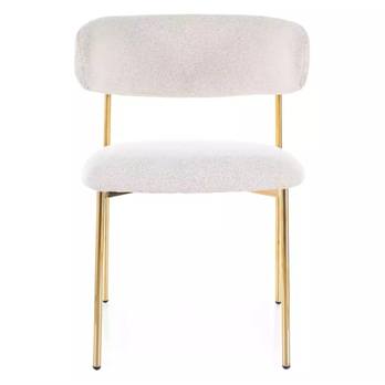 Jedálenská stolička ILTUN 3 béžová/zlatá 1