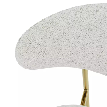 Jedálenská stolička ILTUN 3 béžová/zlatá 5