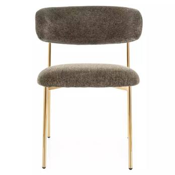 Jedálenská stolička ILTUN 3 olivová/zlatá 1