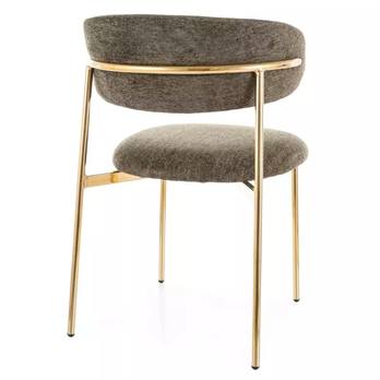 Jedálenská stolička ILTUN 3 olivová/zlatá 3