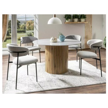 Jedálenská stolička ILTUN svetlosivá 1