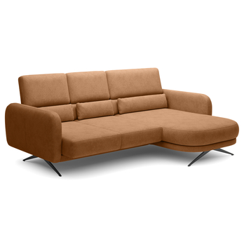 Sedacia súprava ILUSSIO F MINI pravá, svetlohnedá 2