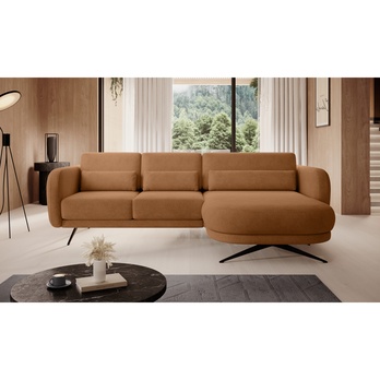 Sedacia súprava ILUSSIO F MINI pravá, svetlohnedá 1