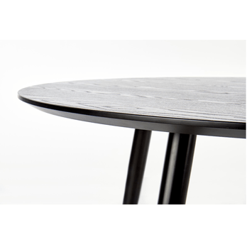 Jedálenský stôl IMBUS čierna/zlatá 2