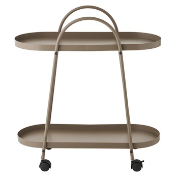 Servírovací vozík IMPULA hnedá 2