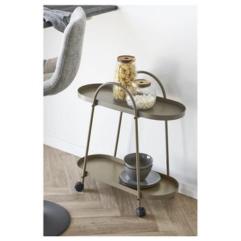 Servírovací vozík IMPULA hnedá 1