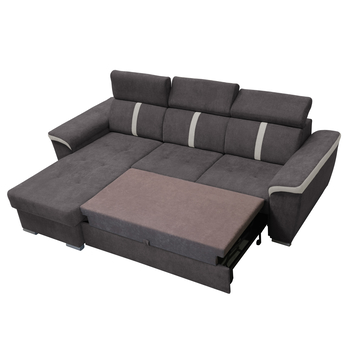 Sedacia súprava INFINITY II tmavosivá/béžová 1