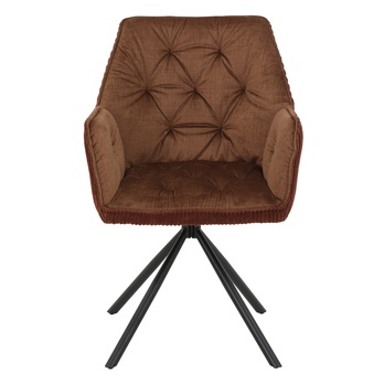 Jedálenská stolička INGE I S hnedá 2