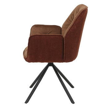 Jedálenská stolička INGE I S hnedá 3