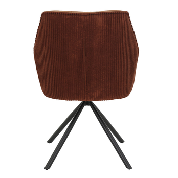 Jedálenská stolička INGE I S hnedá 4