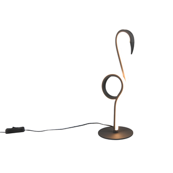 Stolná LED lampa INGO čierna 1