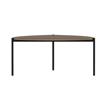 Konferenčný stolík INIGA orech/čierna 2