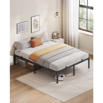 Posteľ s roštom INK čierna, 140x190 cm 1