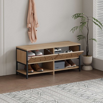 Lavica na topánky INOLA dub 3