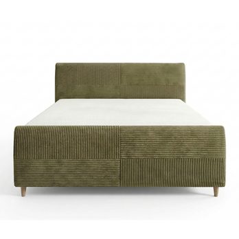 Posteľ s roštom INZA olivová, 140x200 cm 3