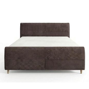 Posteľ s roštom INZA čokoládová, 160x200 cm 3