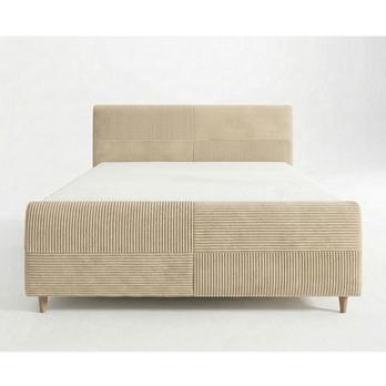 Posteľ s roštom INZA béžová, 180x200 cm 3