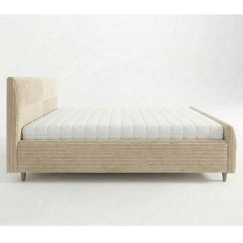 Posteľ s roštom INZA béžová, 180x200 cm 4