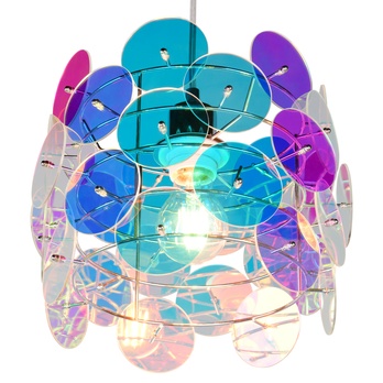 Závesné svietidlo IRIDE chróm/viacfarebná 5