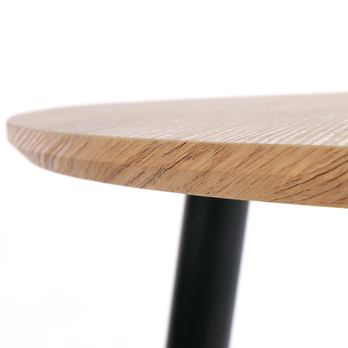 Sada 2 ks prístavných stolíkov IRIS dub zlatý/čierna 5