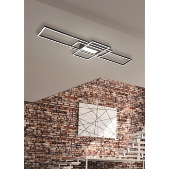 Stropné LED svietidlo ​ IRVINE antracitová 1