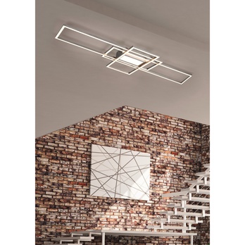 Stropné LED svietidlo ​ IRVINE strieborná 1