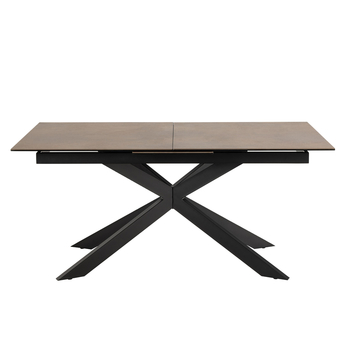 Jedálenský stôl IRWINE 210 hnedá/čierna 3