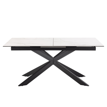 Jedálenský stôl IRWINE 210 biela/čierna 3