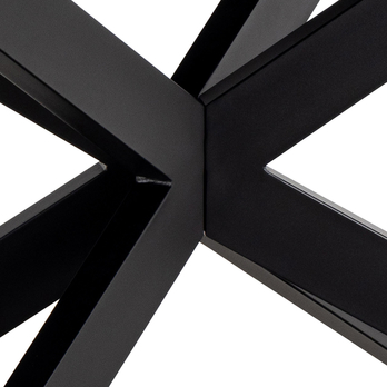 Jedálenský stôl IRWINE 210 biela/čierna 7