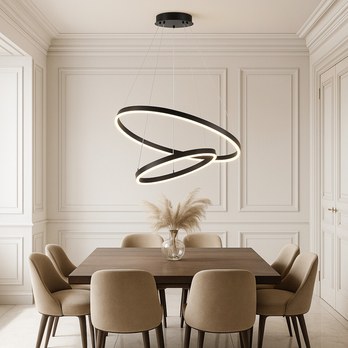 Závesné svietidlo ISAURE 2 čierna 1