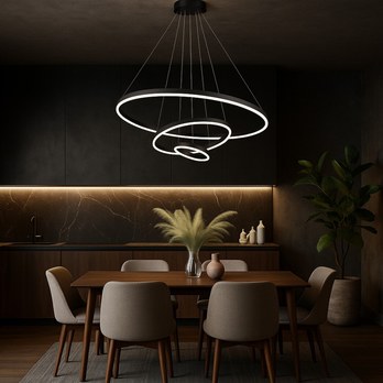 Závesné svietidlo ISAURE 3 čierna 1