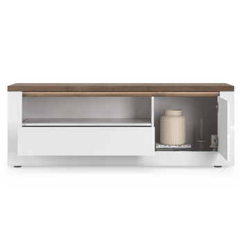 TV komoda ISCHIA 10 dub mercure/biela, šírka 160 cm 2