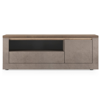TV komoda ISCHIA 10 dub mercure/bronzová, šírka 160 cm 2